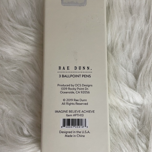 R A E D U N N white silver 3 Ballpoint pens - Picture 3 of 4